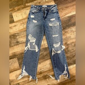 Flying Monkey distressed jeans size 24